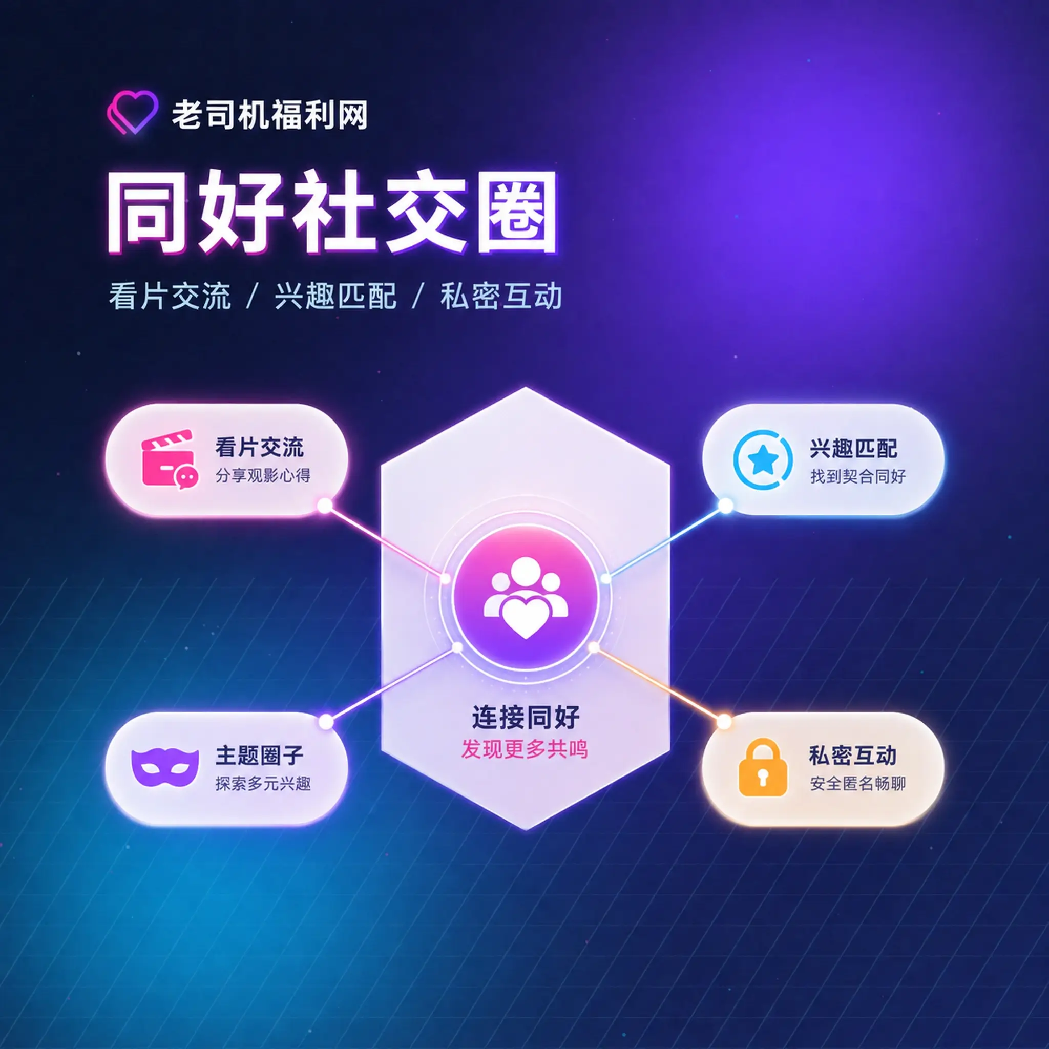老司机理性社交与兴趣交流展示